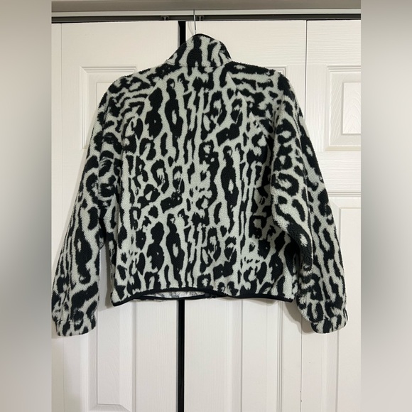 Nike Animal Print Fleece Zip Up - XS - Picture 4 of 6